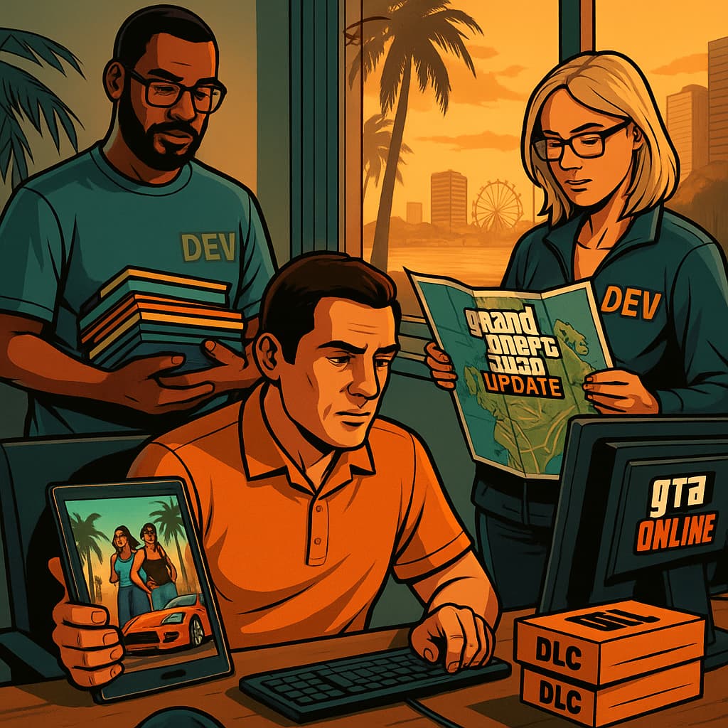 Rockstar Teases Two GTA Releases Per Year + Post-Launch Roadmap for GTA 6